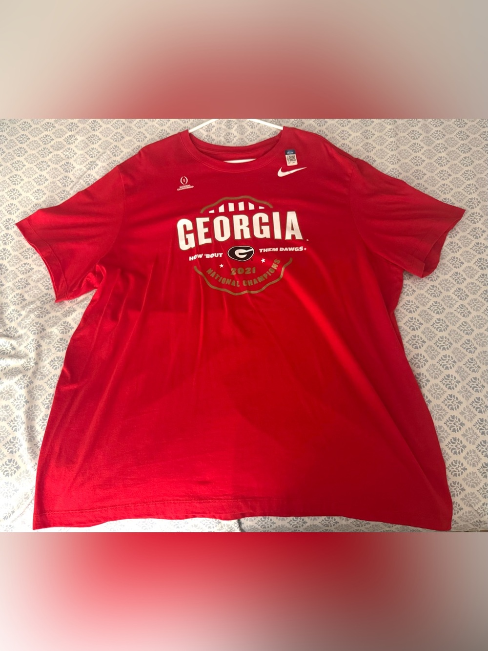 Nike Georgia Bulldogs College Football Playoff 2021 National Champions T-Shirt